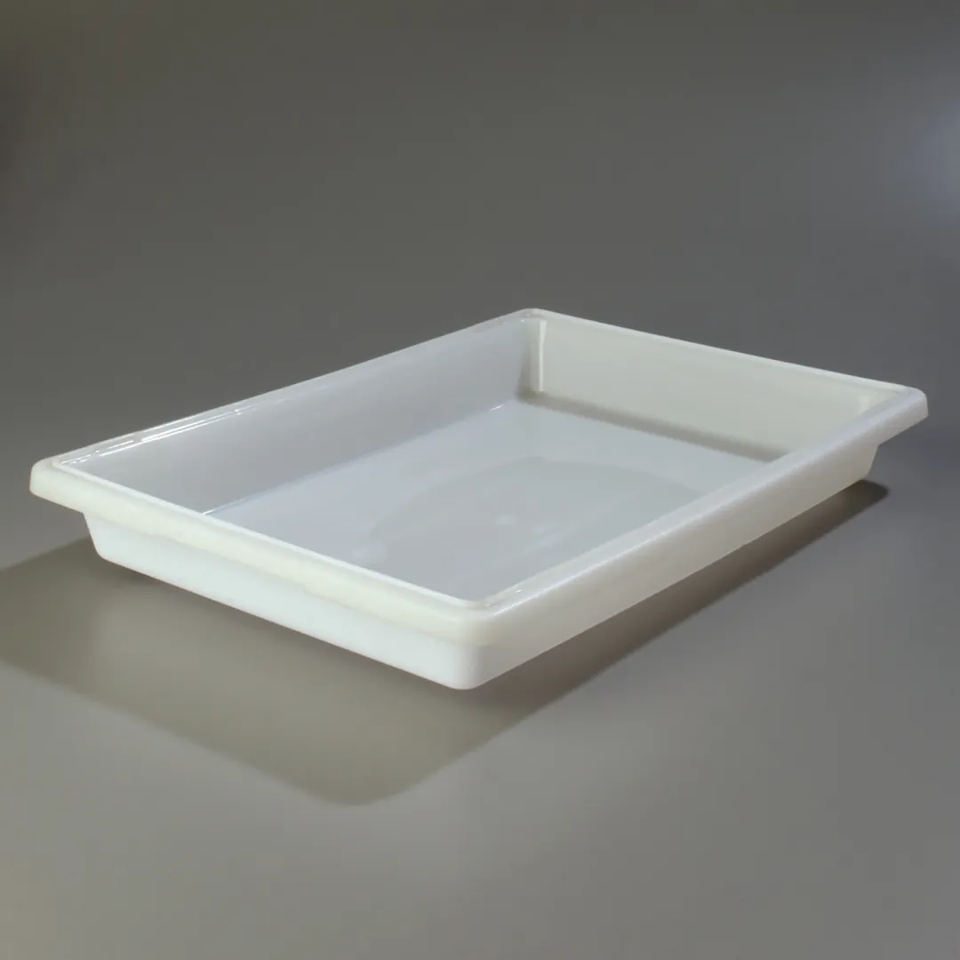 Carlisle 1064002 StorPlus 5‑Gal Food Storage Box, 26" x 18" x 3½" White Polyethylene