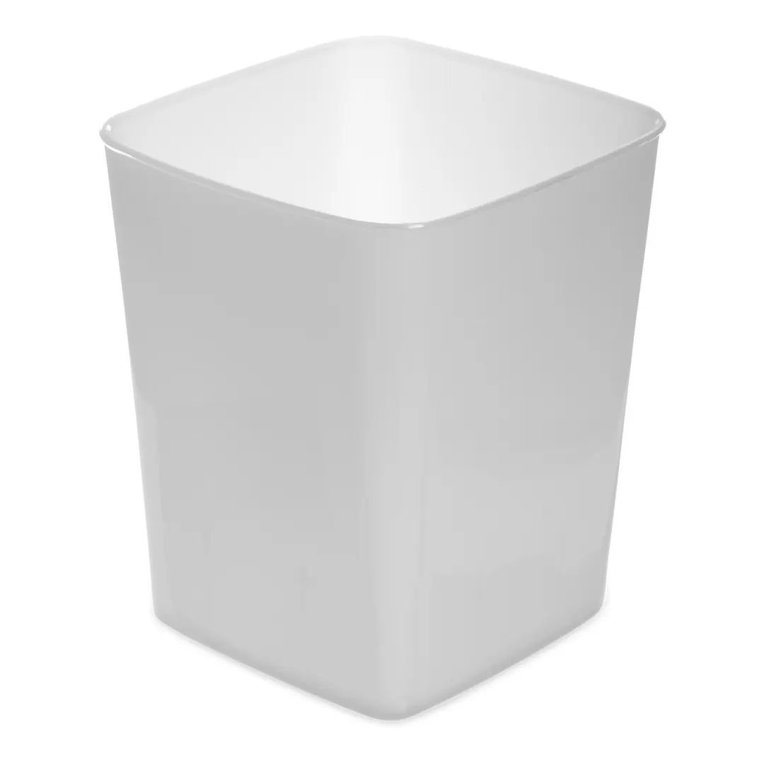 Carlisle 154402 StorPlus Container, 4 Qt, 6-3/5" x 8-1/9" H, Square, White PE, NSF, BPA Free