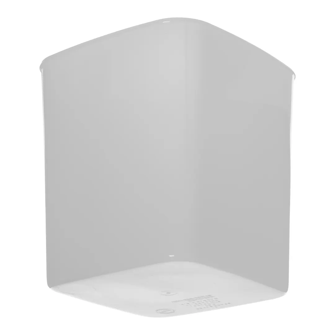 Carlisle 156802 StorPlus Container, 8 Qt, 8-3/5" x 9-1/4" H, Square, PE, White, NSF, BPA Free