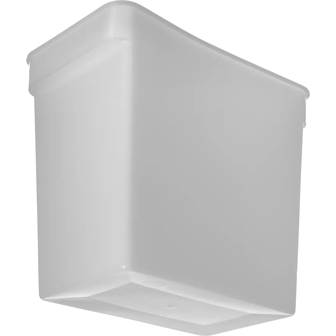 Carlisle 162902 StorPlus Container, 18 Qt (4 Gal) 14-2/11" x 8-5/16" x 12-3/4", White Polypropylene
