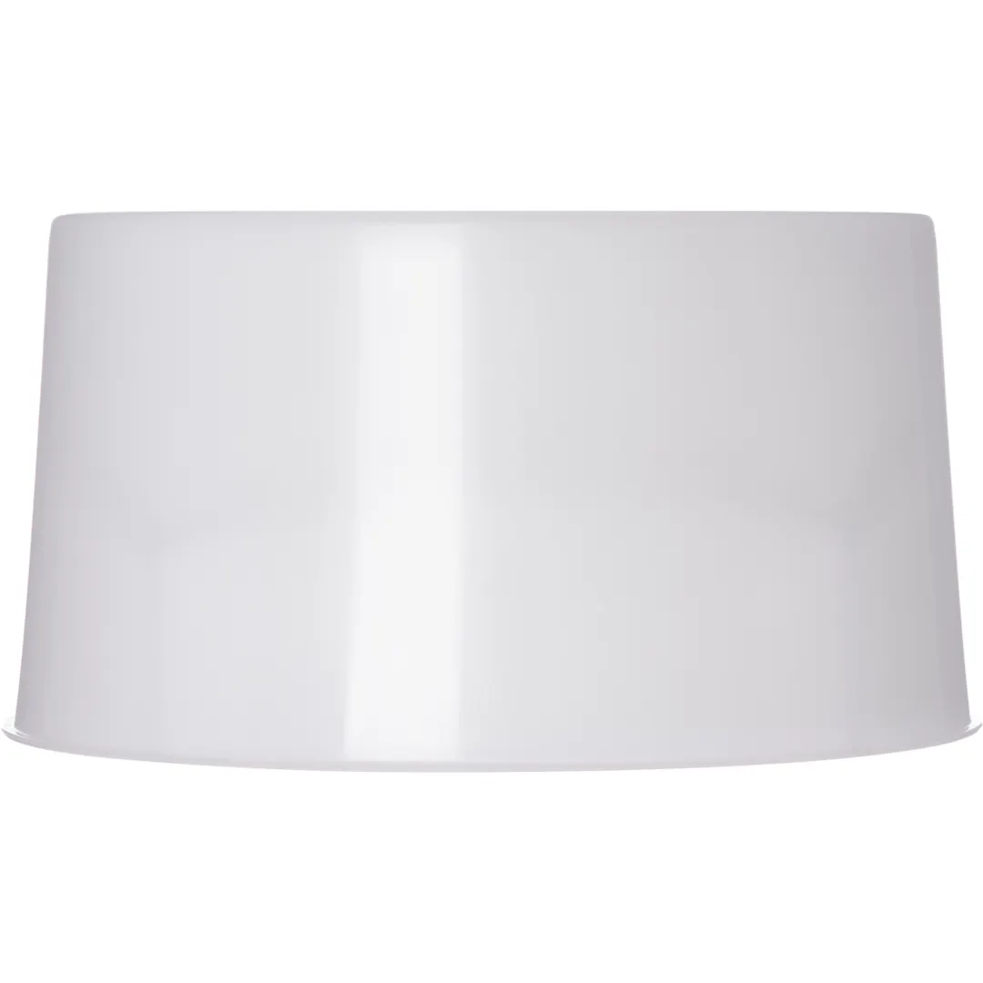 Carlisle 221102 Beverage Dispenser Base, 12.18" Dia., Fits 3 & 5 Gallon Bowls, Polyethylene, White