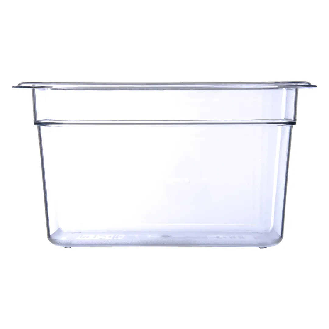 Carlisle 3068207 Pan, 1/4 Size 4 Qt, 10.25" x 6.38" x 6" Polycarbonate, Textured Non‑Slip