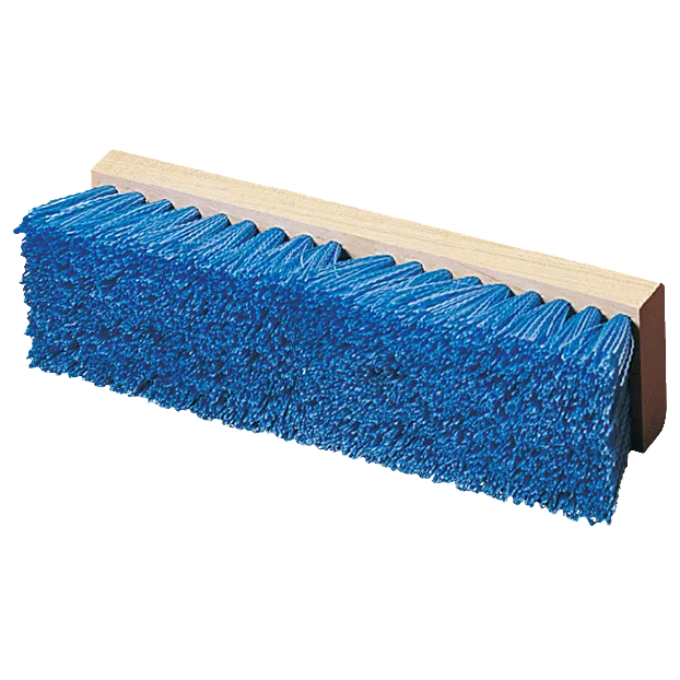 Carlisle 36193P14 Flo‑Pac Scrub Brush, 10" Block, 2" Blue Polypropylene Bristles, No Handle