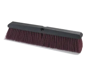 Carlisle 3620722400 Flo‑Pac Sweep Head, 24" Foam Block, Maroon Polypropylene Bristles, 3‑1/4" Trim