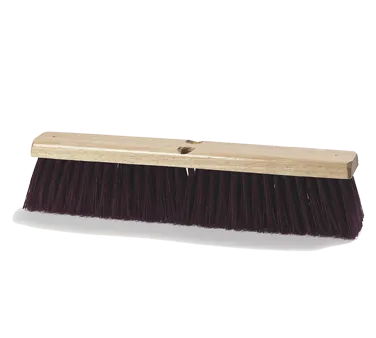 Carlisle 3621932400 Sparta Basic Sweeps Commercial Broom Head, 24" Crimped Polypropylene, Maroon