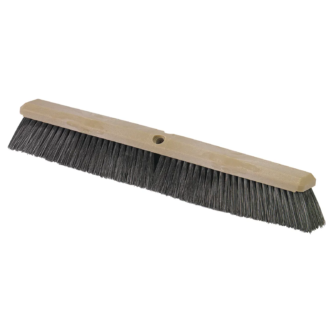 Carlisle 362208P2403 Flo‑Pac Sweep Head, 24" Black PP Bristles, 3‑1/4" Trim, Moisture‑Resistant