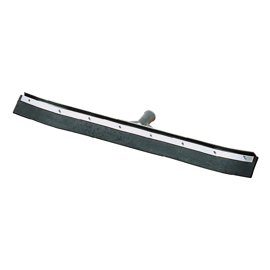 Carlisle 36324C00 Sparta Squeegee Head, 24" Curved Rubber Blade, Metal Frame, Hole, Non‑Marking Black