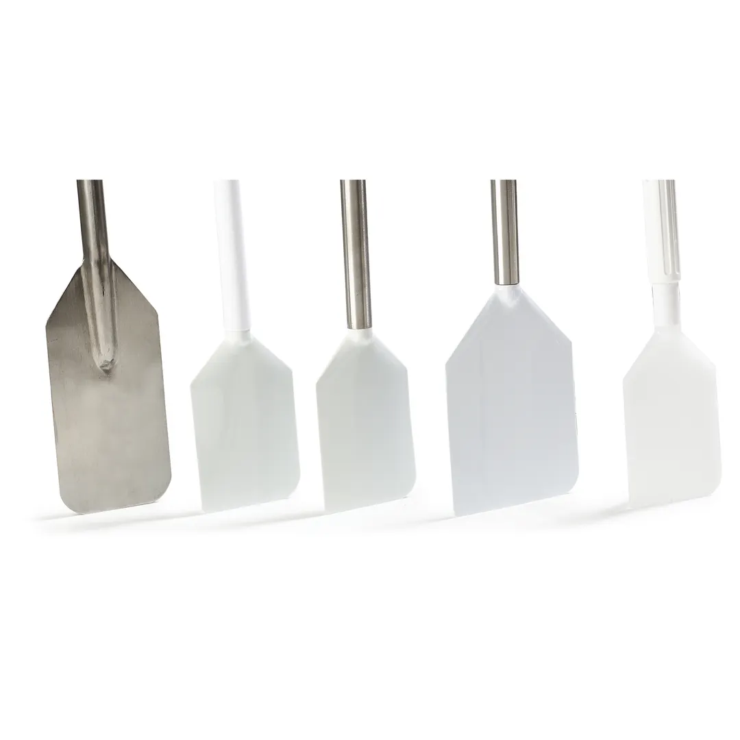 Carlisle 40347 Paddle Scraper, 36" Long, 7-1/2"L x 4-1/2"W, Stainless Steel, Heat‑Resistant Grips