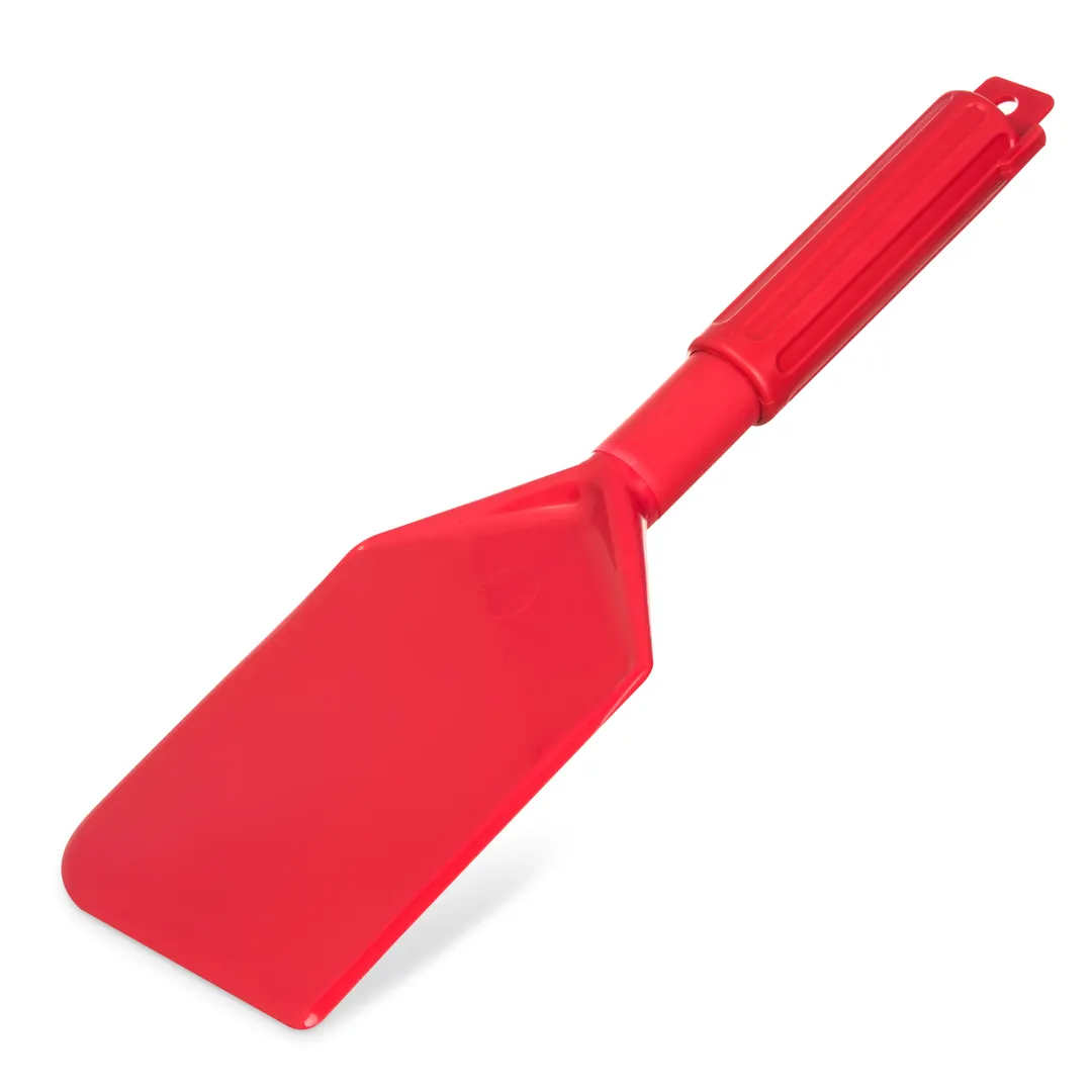 Carlisle 40350C05 Mixing Paddle, 13-1/2" Long, Flexible, Heat-Resistant Nylon Scraper, Plastic Handle, Red