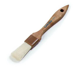 Carlisle 4037200 Basting Brush, 1" Wide Boars Hair, 5" Wooden Handle, Heat Resistant 500°F