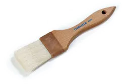 Carlisle 4037400 Sparta Basting Brush, 2" Boars Hair, 5" Wooden Handle, Heat‑Resistant 500°F
