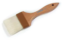 Carlisle 4037500 Basting Brush, 3" Boars Hair, Heat Resistant 500°F, Wooden Handle - 1/Each