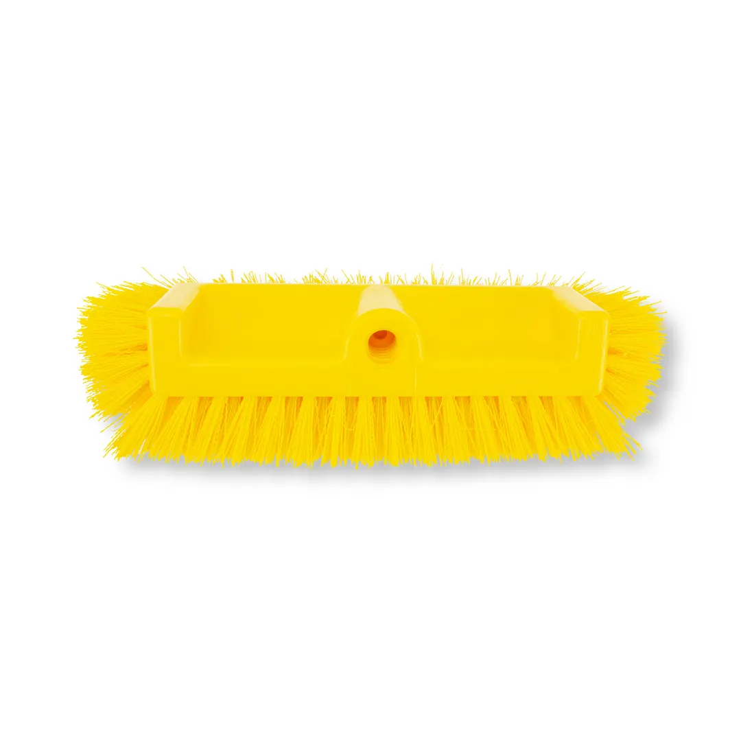 Carlisle 40422EC14 Sparta Surface Floor Brush Head, 10" Block, Bristles, Blue, BPA Free - 1/Each