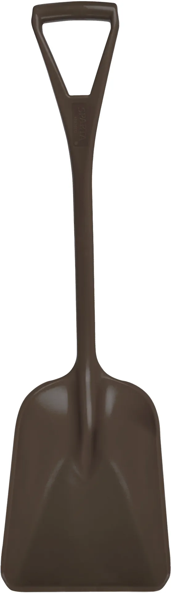Carlisle 41076EC01 - Sparta Ice Shovel, 11" Length, One-Piece Plastic, Brown