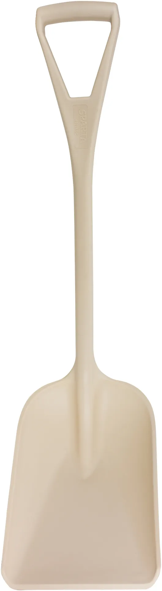 Carlisle 41076EC25 Sparta Food Service Ice Shovel, 11" One-Piece Plastic, Tan