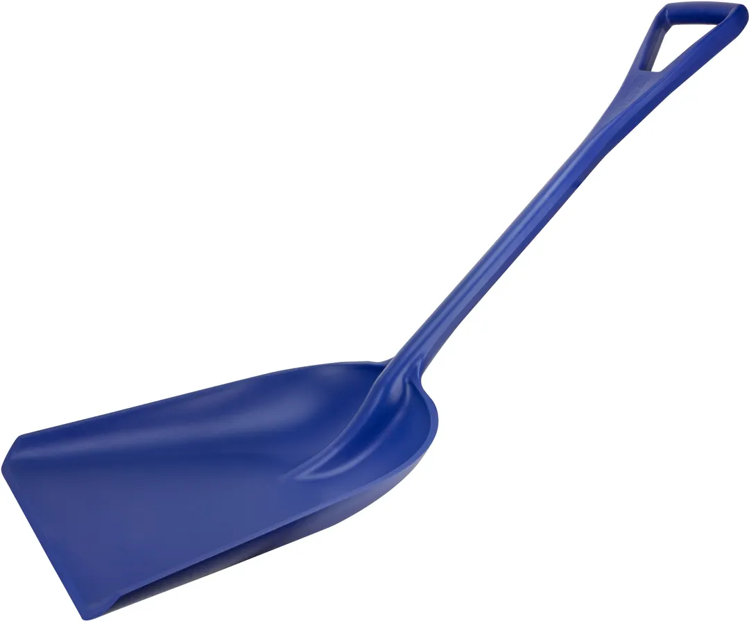 Carlisle 41077EC14 Sparta Food Service Ice Shovel, 14" One‑Piece Plastic, Blue