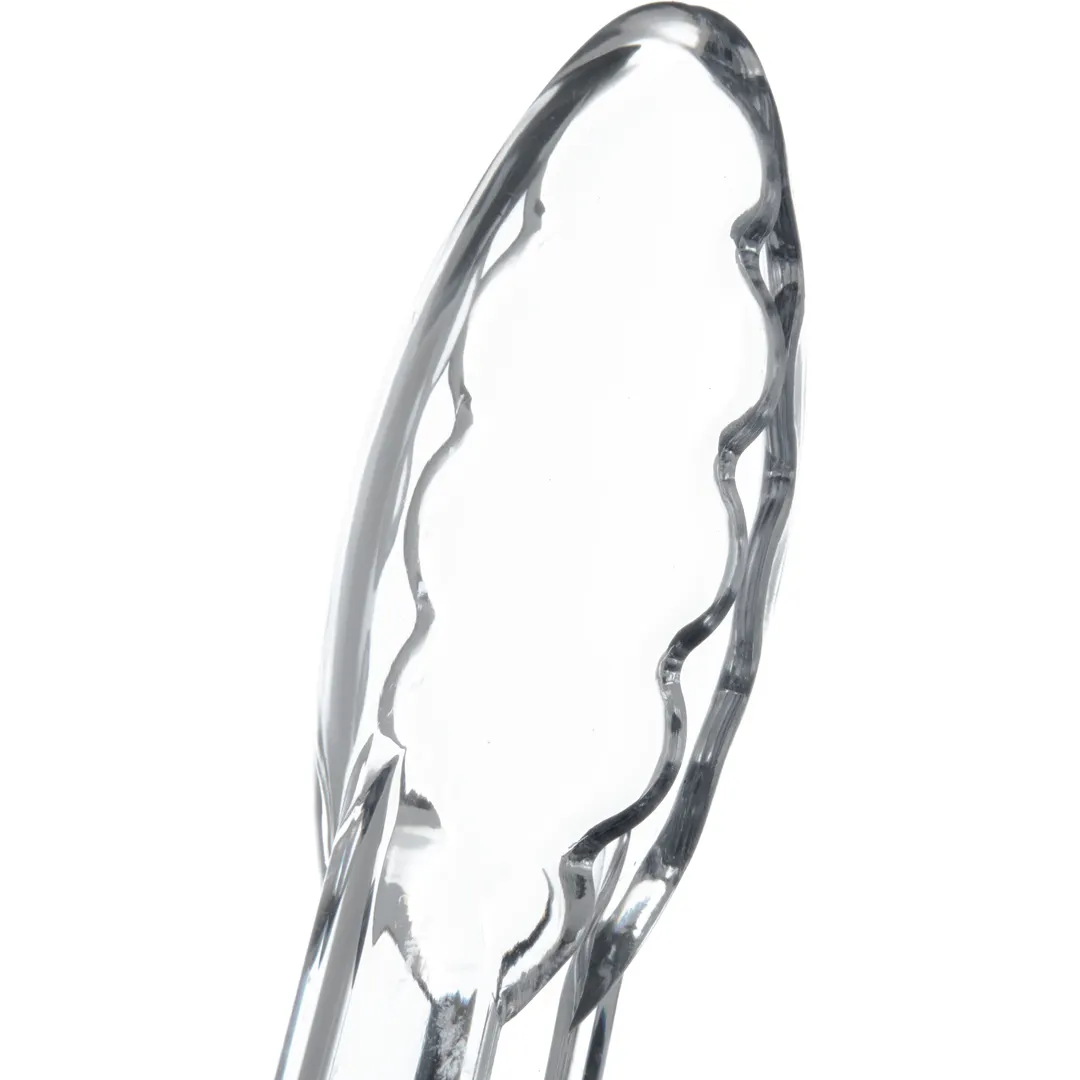 Carlisle 410907 Carly Utility Tongs, 9"L, Polycarbonate, Clear, Break Resistant, Dishwasher Safe