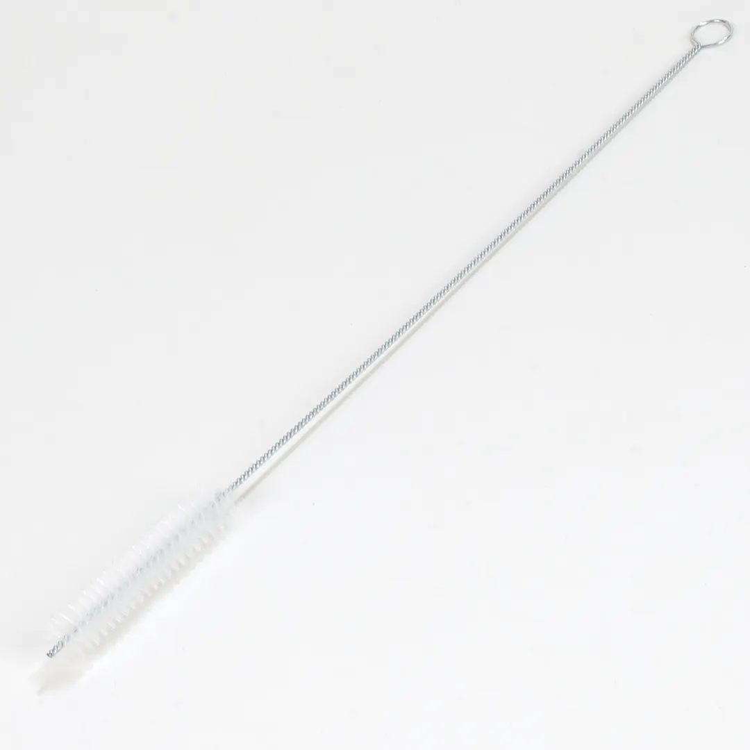 Carlisle 4117602 Pipe Brush, 24" long x 1" dia., Loop Handle, Polyester Bristles, White