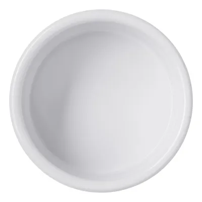 Carlisle 41202 - 3 oz White Melamine Ramekin, 3" Dia, Footed, NSF Certified, BPA‑Free