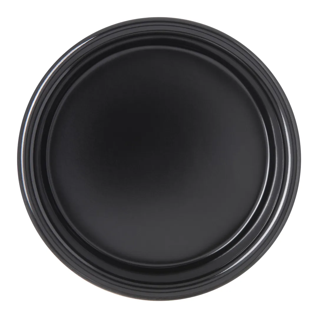 Carlisle 41203 - 3 oz Plastic Ramekin, 3" Diameter, Black Melamine, Dishwasher Safe, Stackable, BPA‑Free