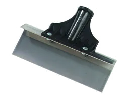 Carlisle 4161900 Sparta Floor Scraper, 8" Stainless Steel Blade, Threaded Handle Socket, No Handle