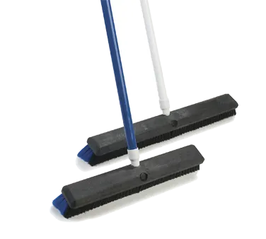 Carlisle 4188000 Omni Sweep® Broom Head, 18" Plastic Block, Front & Back Bristles, Polypropylene