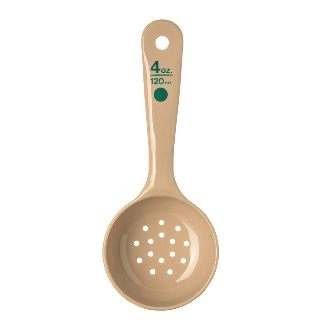 Carlisle 432906 Carlisle - Measure Misers Portion Server, 4 Oz., Perforated, Short Handle