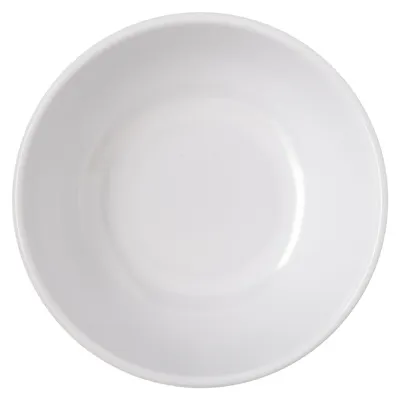 Carlisle 4352002 Dallas Ware Nappie Bowl 16oz 5" White Melamine Rim Dishwasher Safe BPA Free NSF