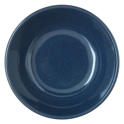 Carlisle 4352135 Nappie Bowl, 5" Dia., 14 oz, Melamine, Café Blue, Stackable, Dishwasher Safe
