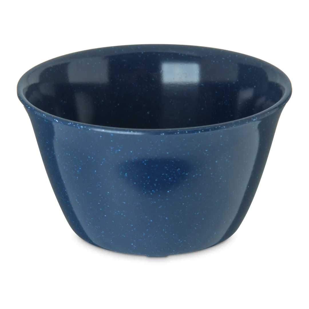 Carlisle 4354035 Bouillon Cup 8 oz (3‑21/25" Dia.) Melamine Café Blue BPA‑Free NSF - 1/Each