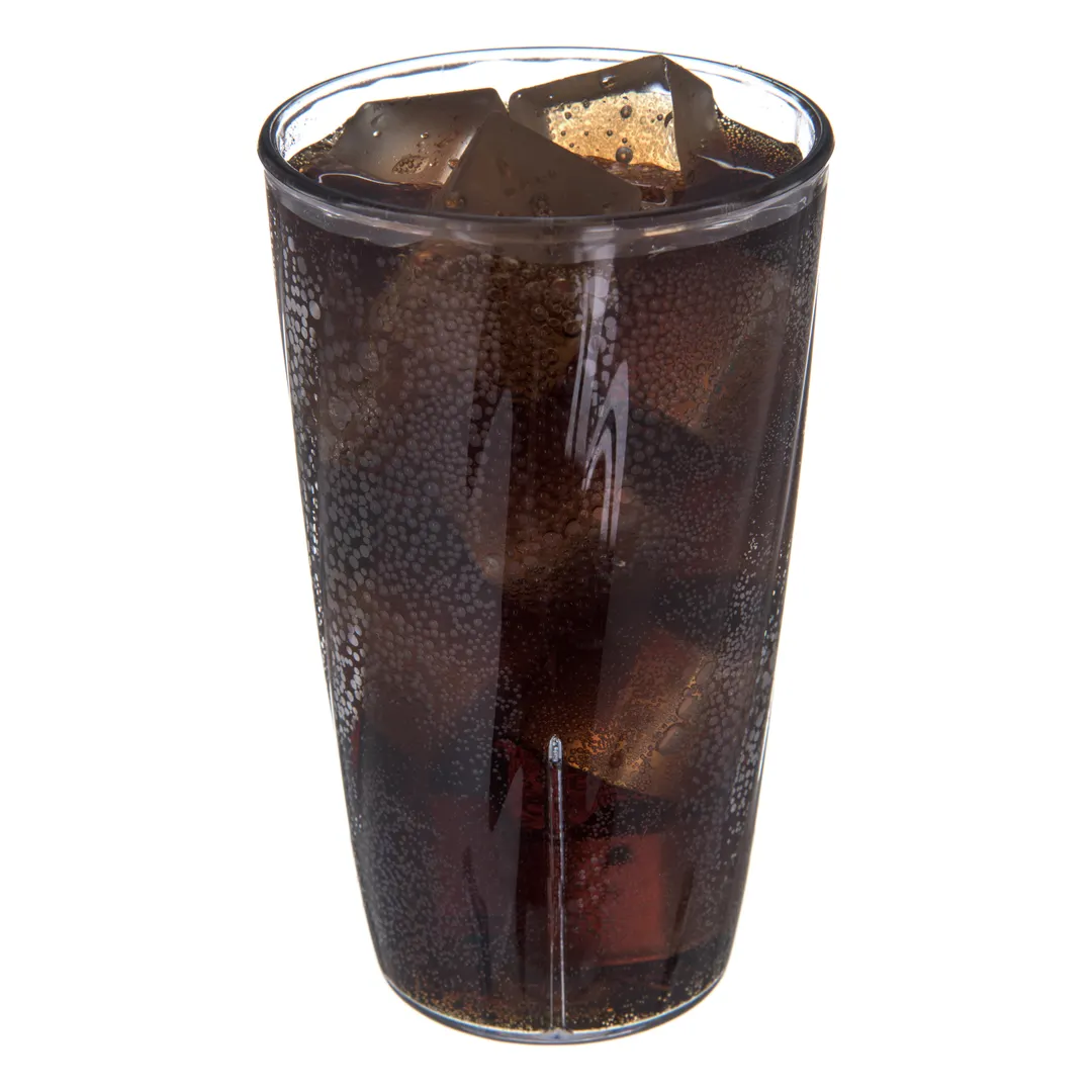 Carlisle 4366607 Swirl Tumbler, 12 oz Clear Polycarbonate, Dishwasher Safe, Shatterproof, Recyclable