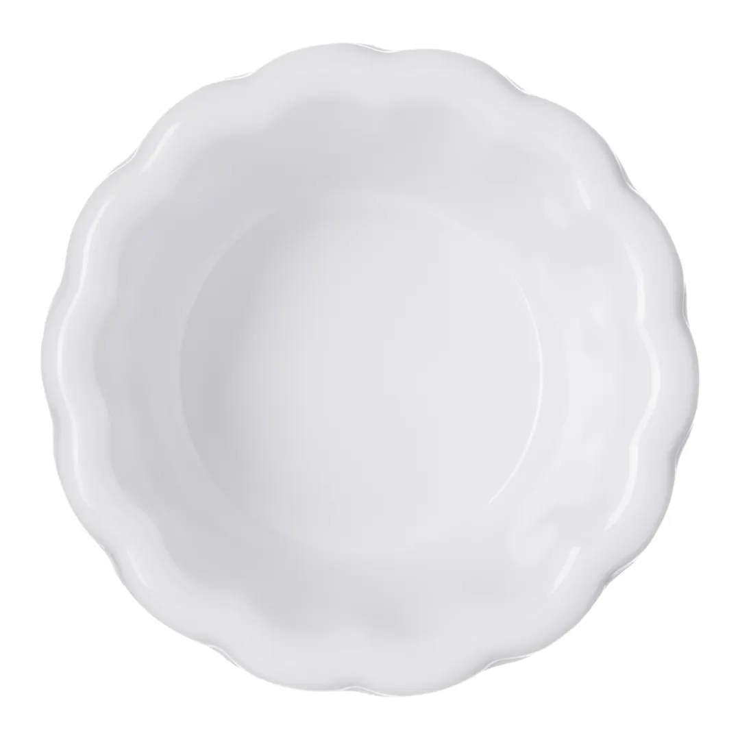Carlisle 4394202 Plastic Ramekin, 1 Oz 2‑3/4" Diameter, White Melamine, BPA‑Free, Up to 212°F