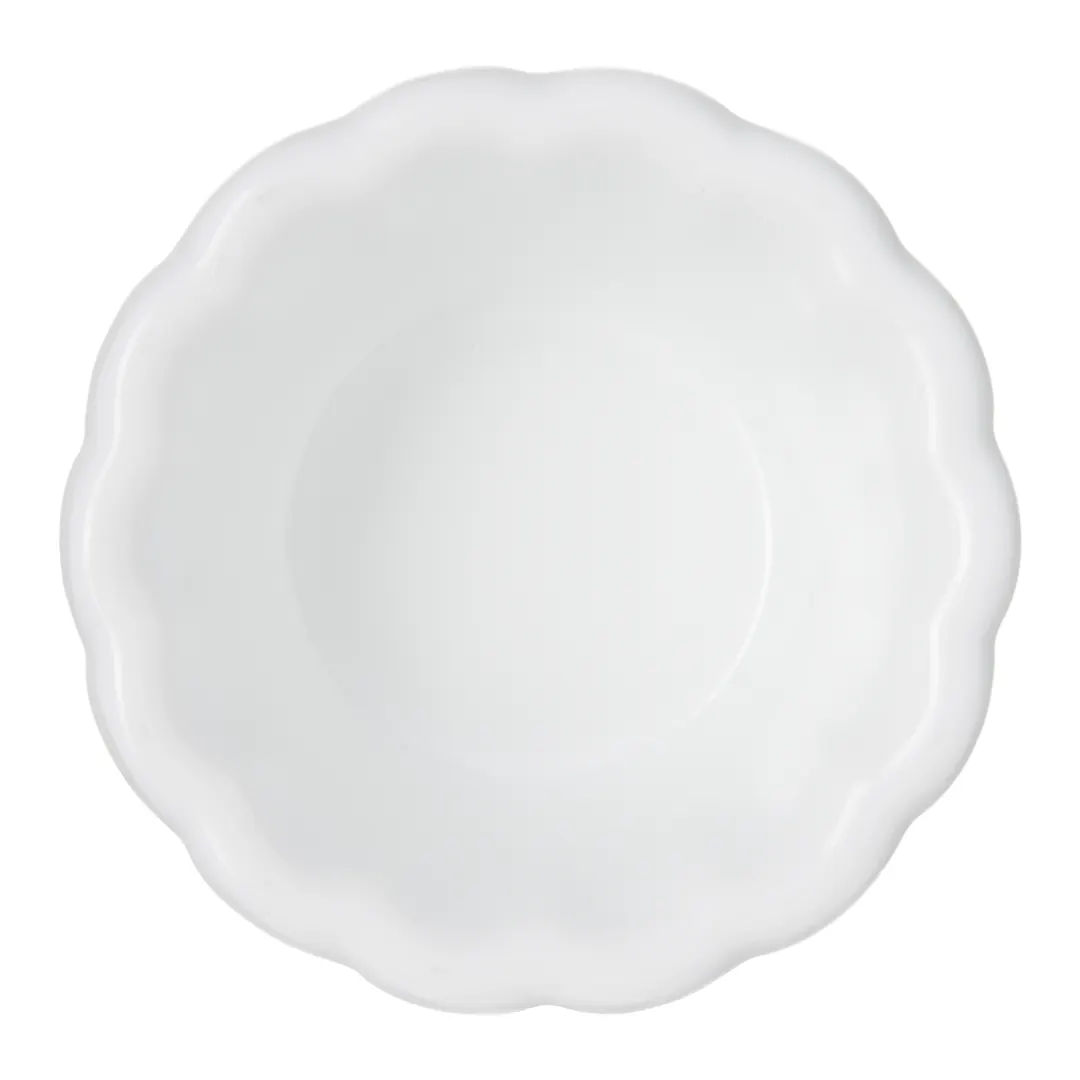 Carlisle 4394302 Plastic Ramekin, 2 Oz (3-1/11" Dia.), White Melamine, BPA‑Free, Dishwasher Safe, 212°F