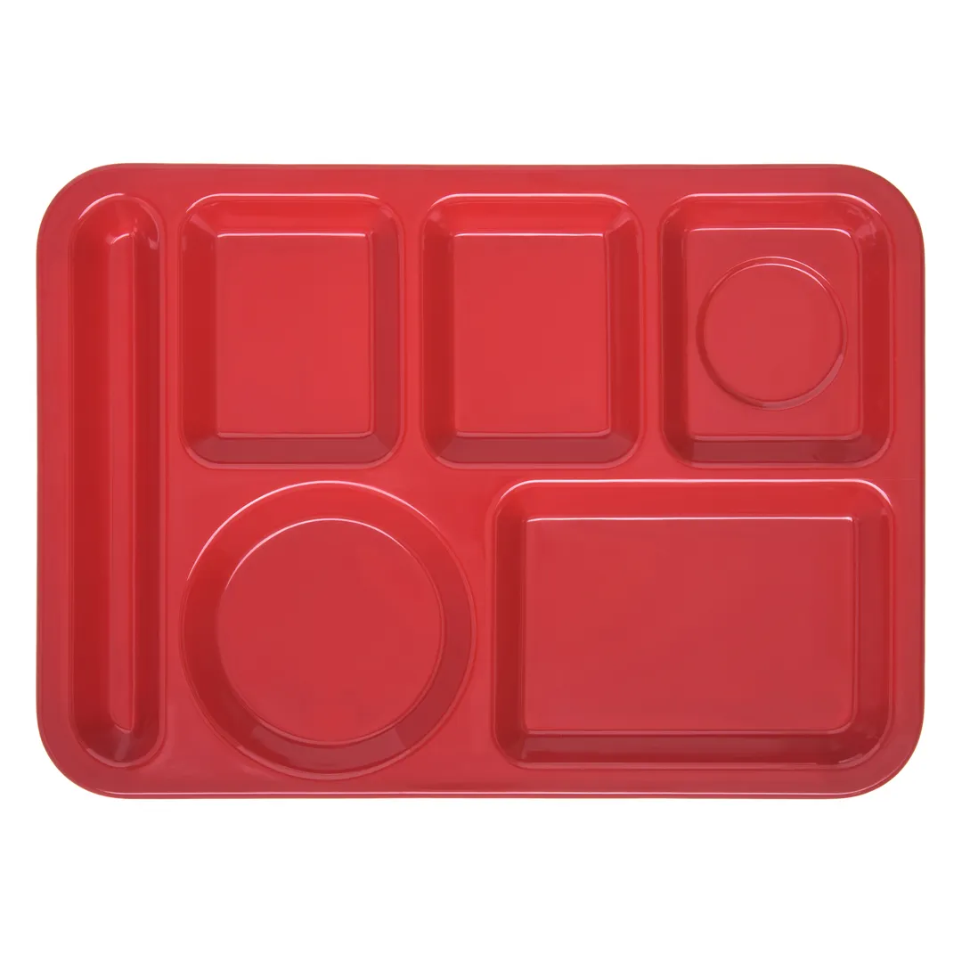 Carlisle 4398005 Carlisle - Compartment Tray, 14"L X 10"W, Left-Handed, Rectangular