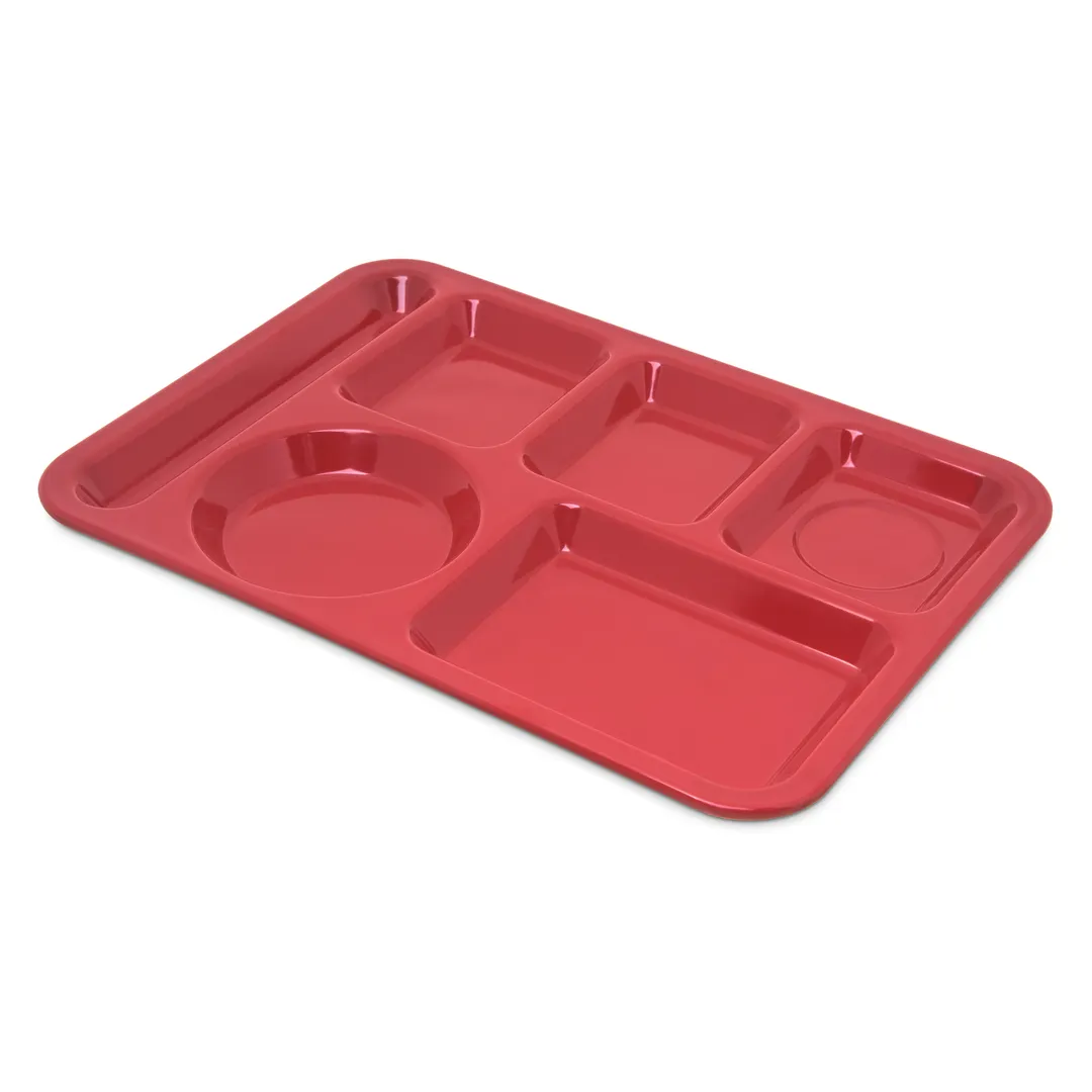 Carlisle 4398005 Carlisle - Compartment Tray, 14"L X 10"W, Left-Handed, Rectangular