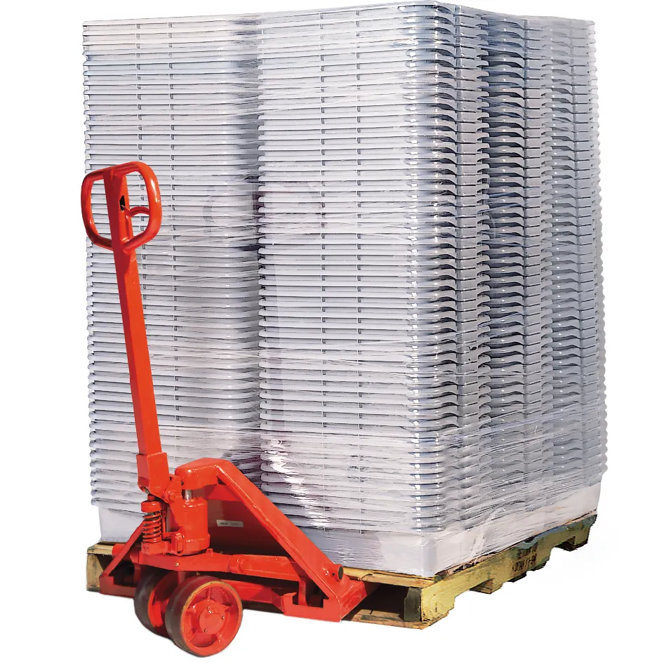Carlisle 44011SKD23 Bus Box, 1-Compartment, 20" L x 15" W x 7" H Gray HDPE, Rims, Dishwasher Safe
