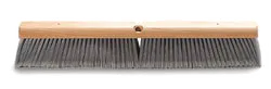 Carlisle 4501423 Flo‑Pac® Floor Sweep, 24" Block, 3" Polypropylene Bristles, Gray, No Handle
