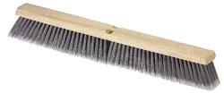 Carlisle 4501623 Flo‑Pac Sweep, 36" Block Broom Head, Gray, 3" Flagged Polypropylene Bristles