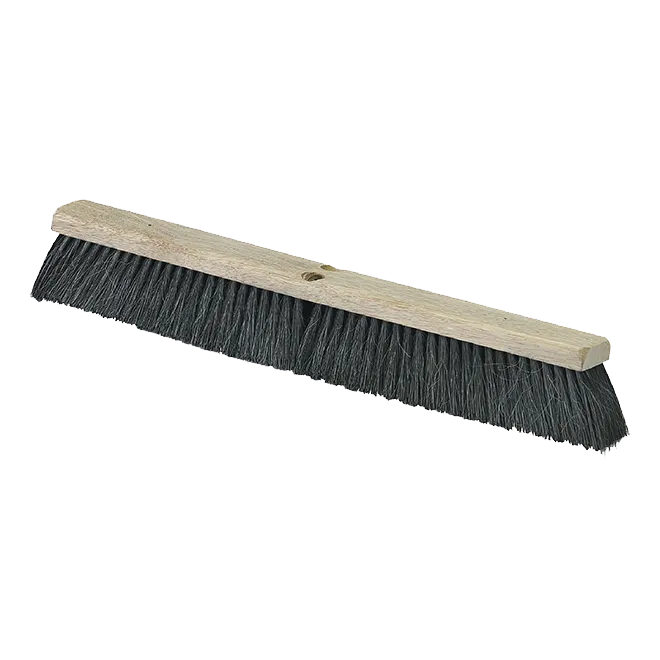 Carlisle 4504003 Flo‑Pac Sweep, 18" Block Broom Head, Black 3" Tampico/Horsehair Bristles, No Handle