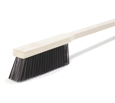 Carlisle 4577200 Pizza Oven Brush, 5½" Bristles, 33" Hardwood Handle, 2¾" Steel Wire Trim