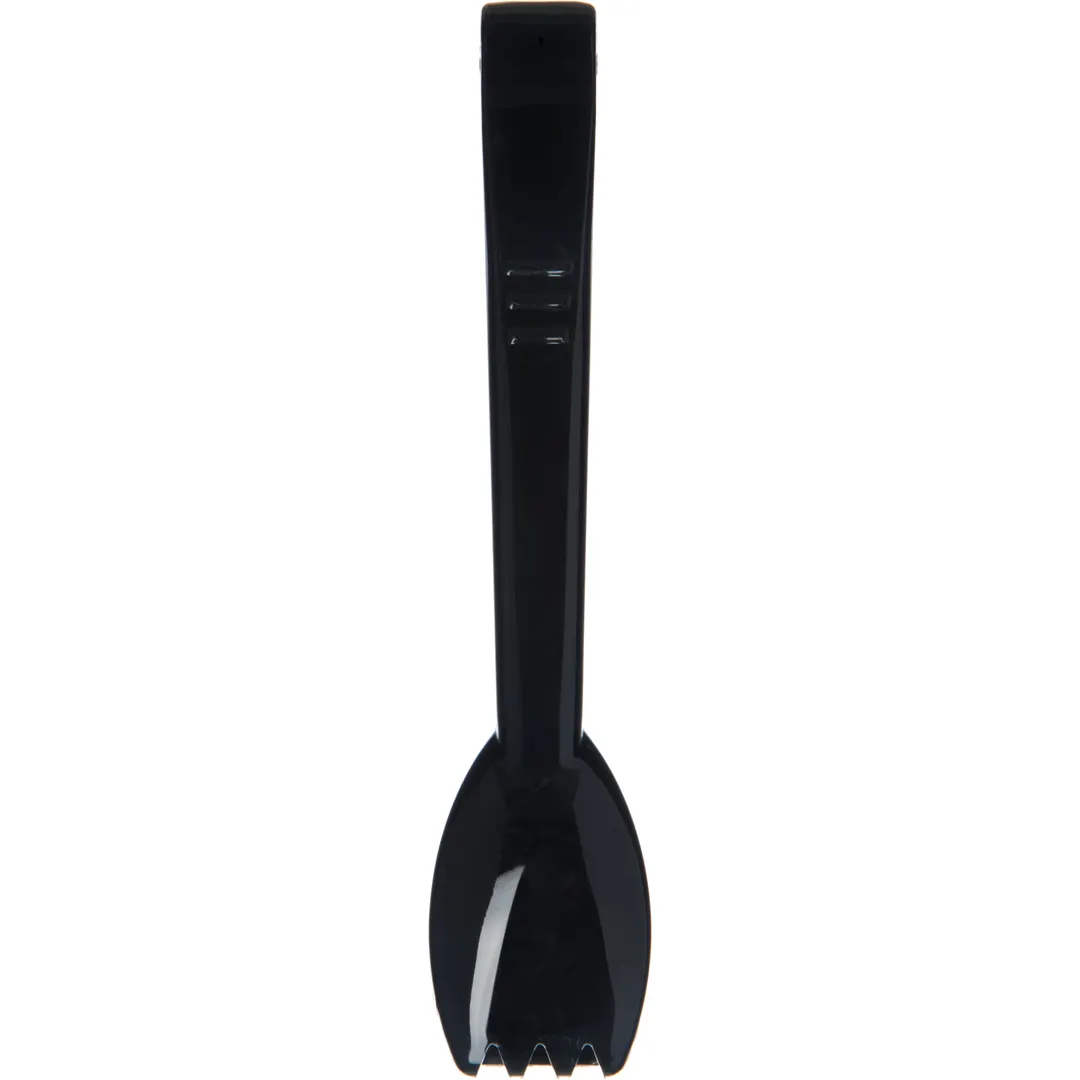 Carlisle 460903 Carly Salad Tongs, 9"L, Plastic, Black, NSF, Made in USA