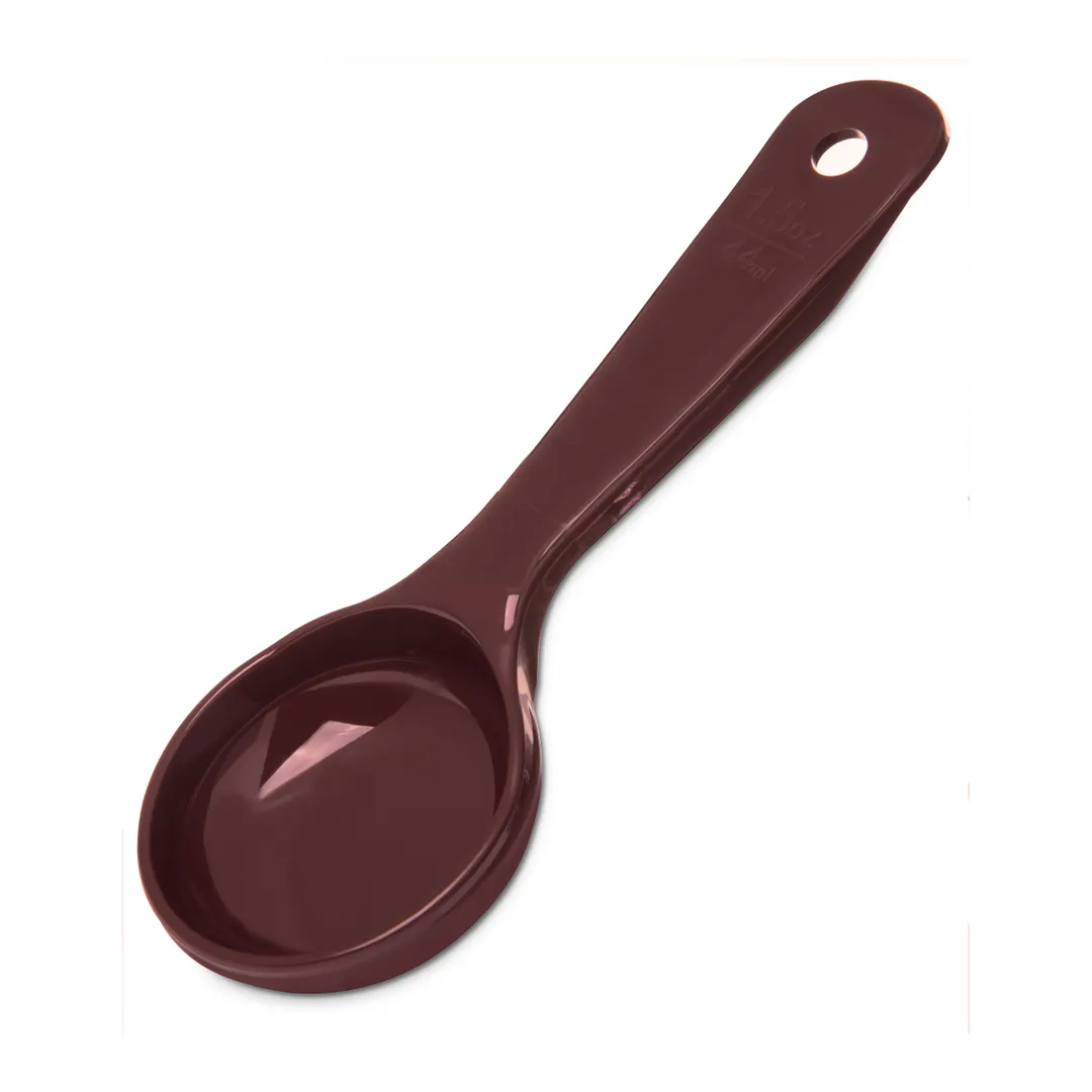 Carlisle 492201 Carlisle - Measure Misers Portion Spoon, 1-1/2 Oz., Solid, Short Handle