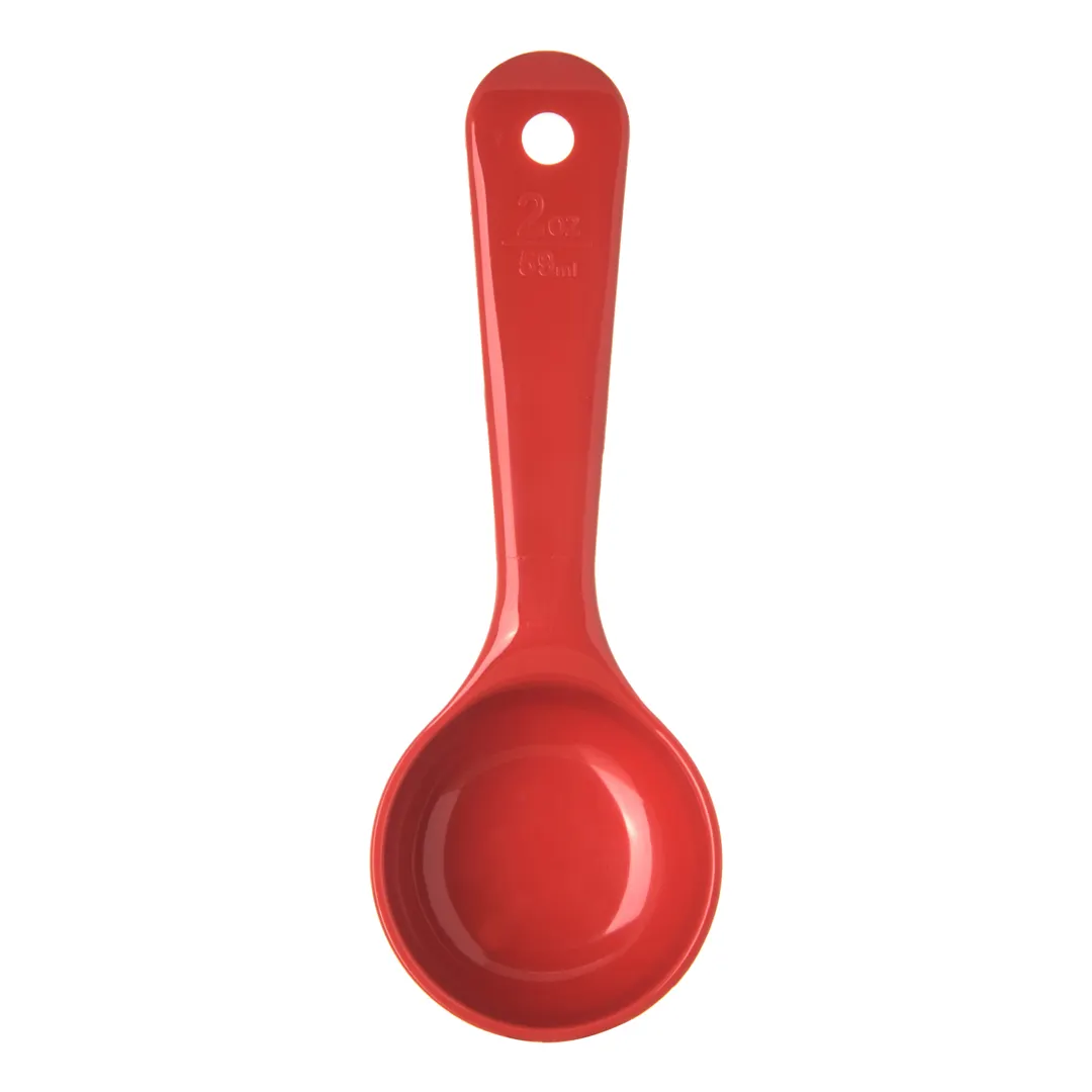 Carlisle 492405 Carlisle - Measure Misers Portion Spoon, 2 Oz., Solid, Short Handle
