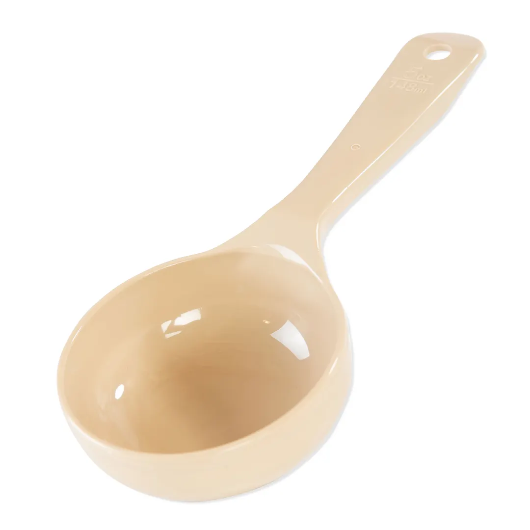 Carlisle 493306 Carlisle - Measure Miser Portion Spoon, 5 Oz., Solid, Short Handle