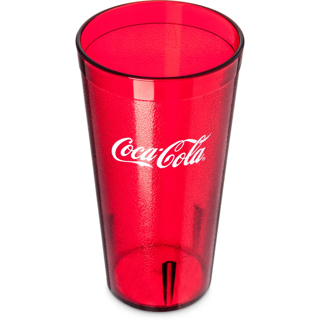 Carlisle 52203550 Red 20oz Stackable Tumbler  BPA Free