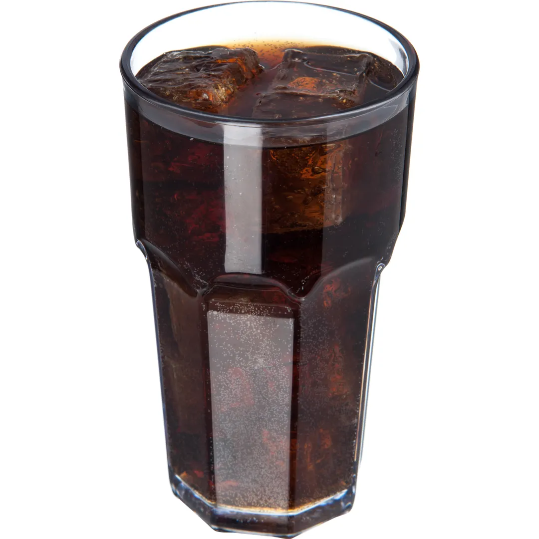 Carlisle 582007 Louis Clear 20oz Tumbler, SAN Plastic, Smooth, BPA‑Free, 0°F‑180°F