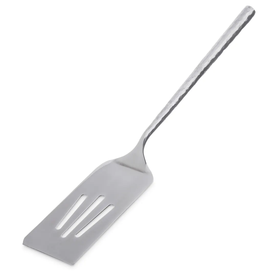Carlisle 60204 Terra™ Pie Server, 12"L, Stainless Steel, Hammered Mirror Finish