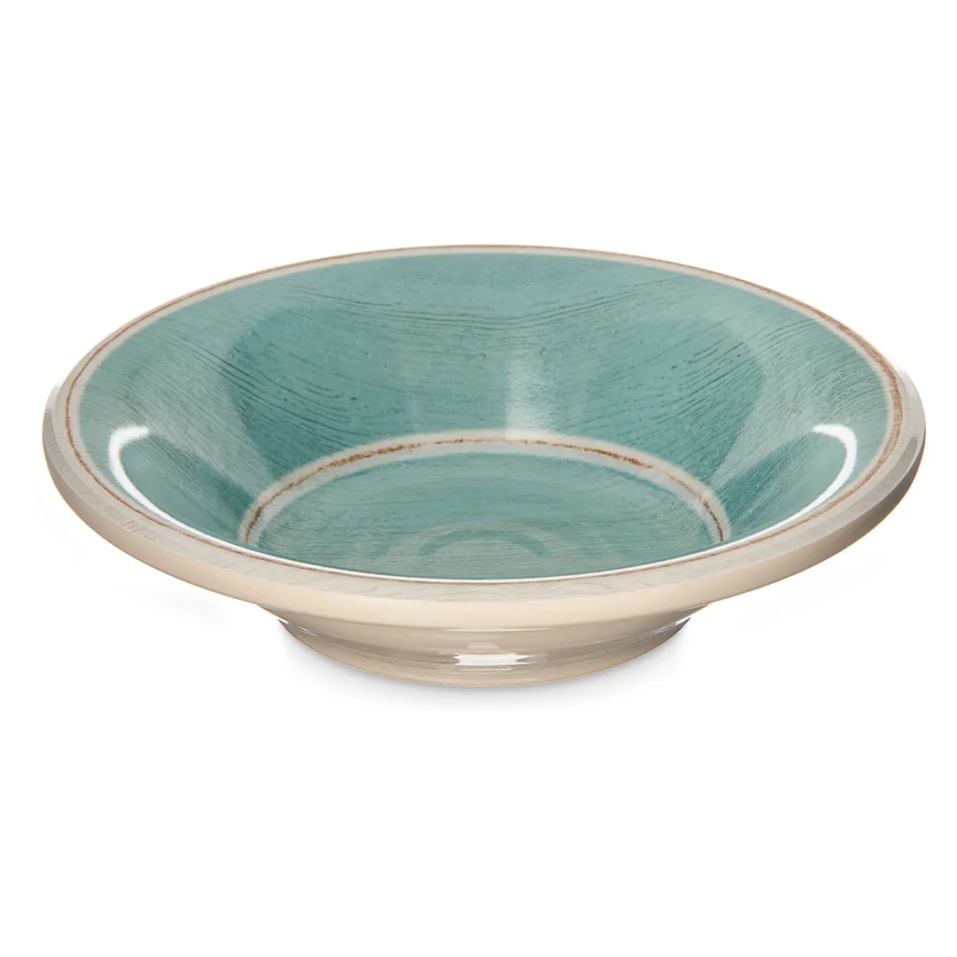 Carlisle 6401815 Grove Fruit Bowl, 5" Dia, 4.5 Oz Capacity, Aqua Blue Melamine, BPA‑Free, NSF