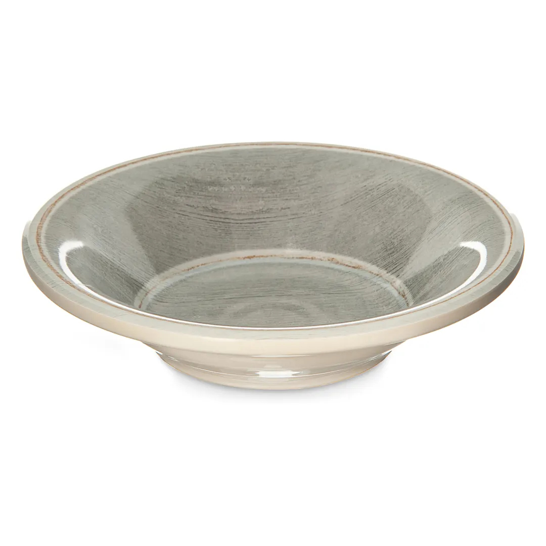 Carlisle 6401818 Grove Fruit Bowl, 5" Diameter, 4.5 Oz, Melamine, Smoke Gray, BPA-Free, NSF Certified