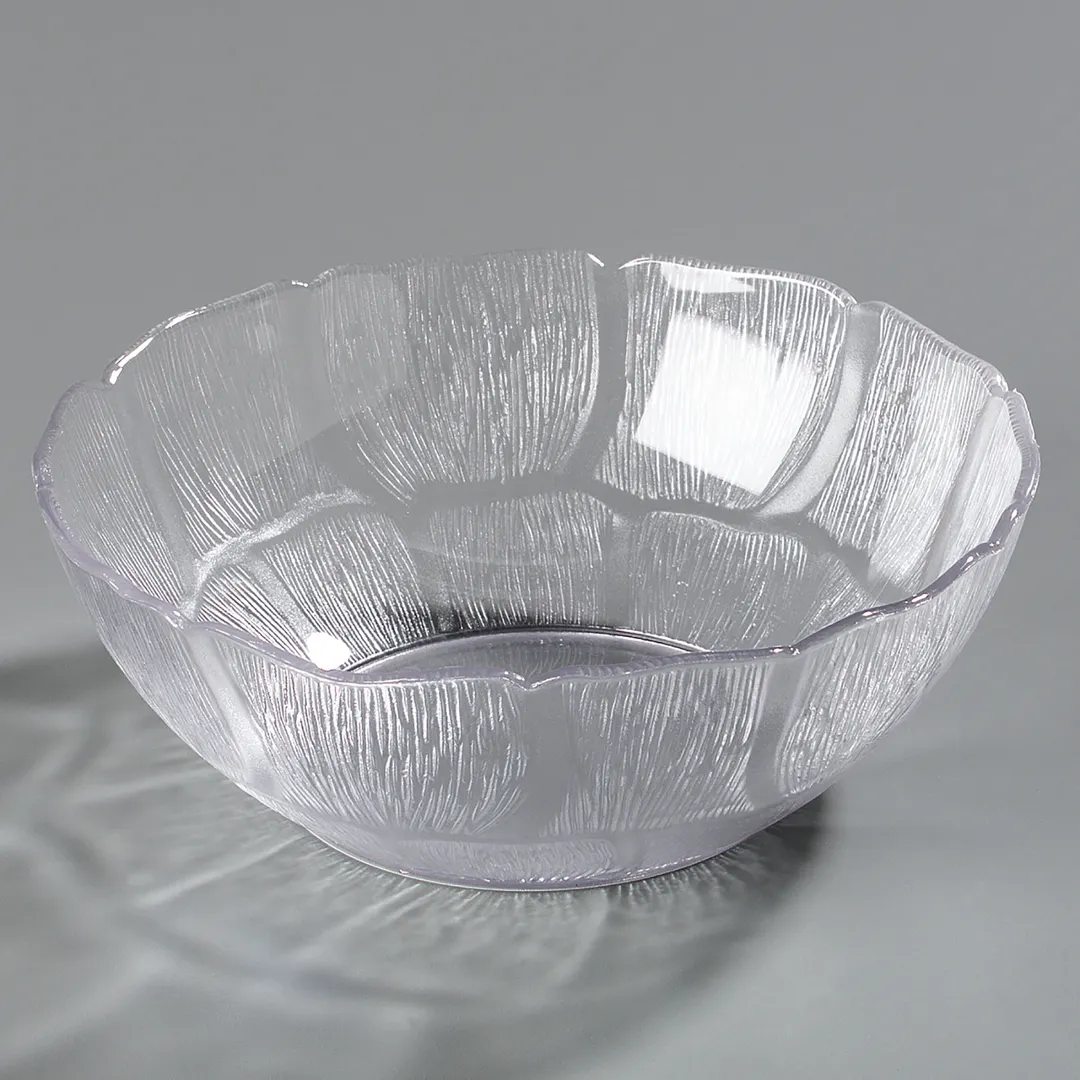 Carlisle 690807 Petal Mist® Bowl – 1.2 Qt (7½") Polycarbonate, Round, Stain‑Resistant, Dishwasher Safe